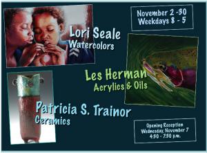 Artist Les Herman - Artists Reception At The Initial Point Gallery
